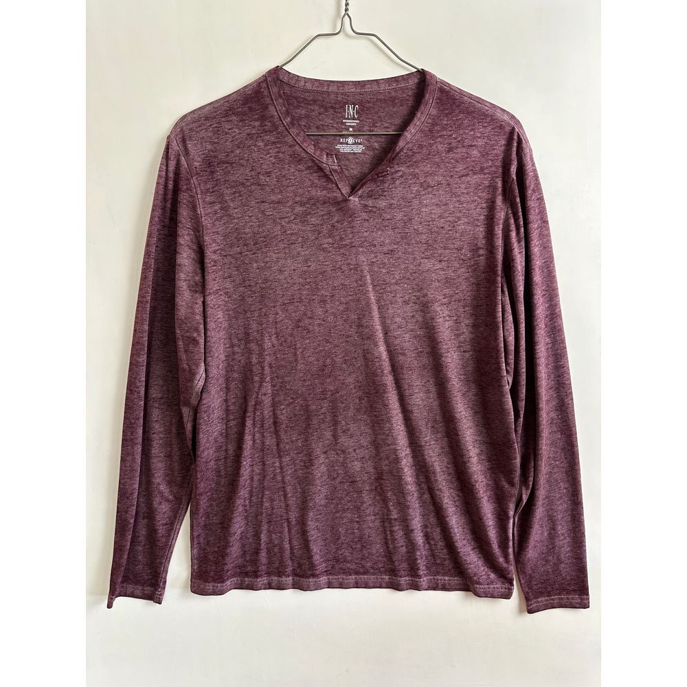 INC International Concepts Tee Shirt‎ Men's Medium Long Sleeve NWT